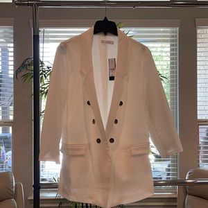 White blazer